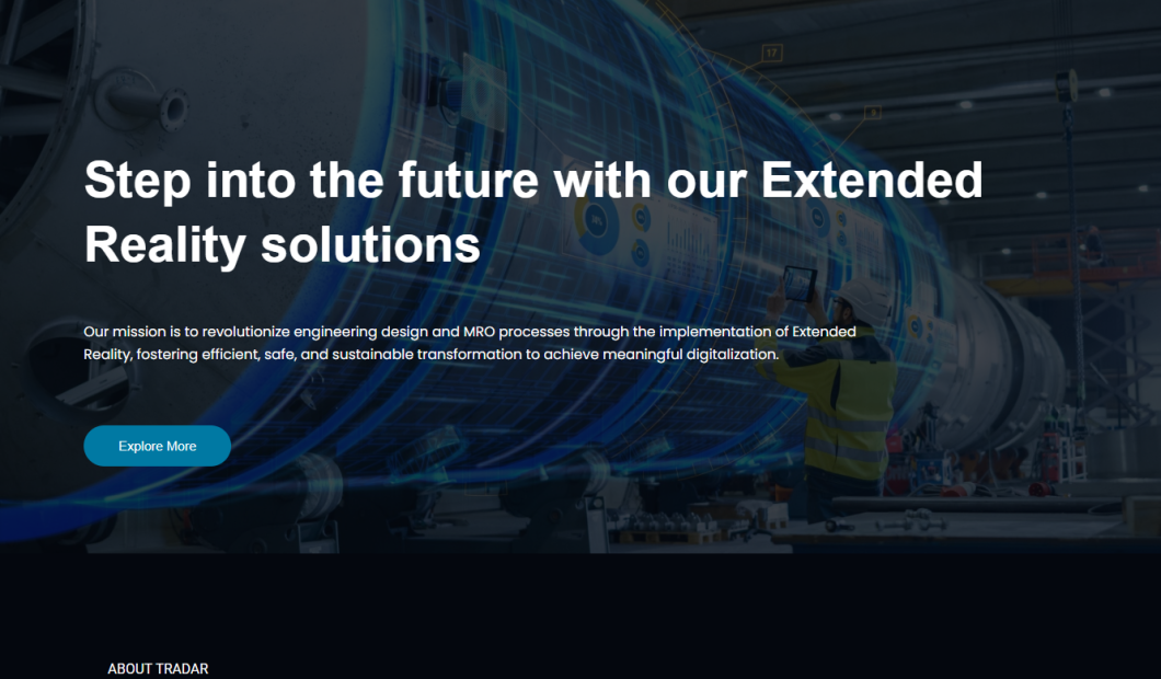 Tradar.eu Website Redesign