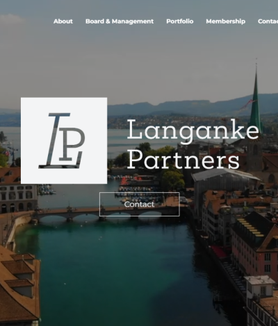 Langanke Partners Website Development