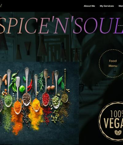 Spice'N'Soul Website