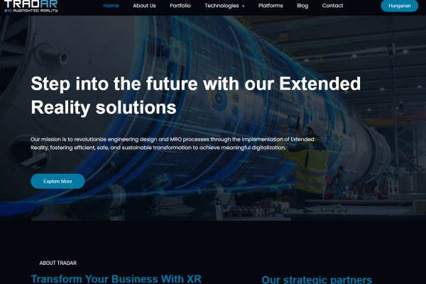 Tradar.eu – Complete Website Overhaul and Internationalization